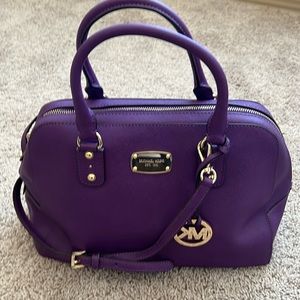 Michael Kors Purple Bag